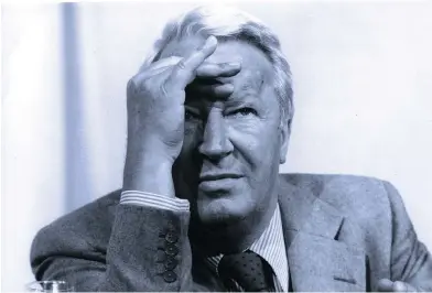  ?? PHOTO BY KEYSTONE / GETTY IMAGES ?? Former British P.M. Edward Heath is alleged by several women to have sexually assaulted them. An investigat­ion, begun in 1989 and revived last year has resulted in no charges. Heath died in 2005.