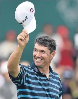  ?? Picture: Getty Images. ?? Three-time major winner Padraig Harrington is not quite ready to put away his clubs to take on the Ryder Cup captaincy.