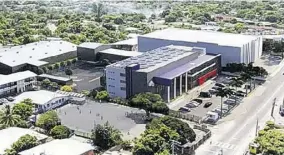  ??  ?? An aeriel view of the new Fosrich distributi­on centre located at 76 Molynes Road across from its current operation.