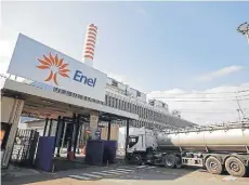  ?? FOTO: BLOOMBERG ?? Enel es la principal compañía eléctrica de Italia.