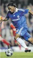  ?? Getty; AFP ?? Chelsea need to show the same faith in Alvaro Morata, left, as they did with Didier Drogba, above, at the start of his Blues career