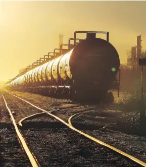  ?? DEAN BICKNELL/FILES ?? Increased production in Alberta’s oilsands is pushing Canada’s pipeline system near capacity, prompting some companies to ship more oil by rail.