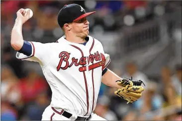  ?? SCOTT CUNNINGHAM / GETTY IMAGES ?? Reliever Brad Brach, obtained from the Orioles for internatio­nal slot money, bolsters a beleaguere­d bullpen and helps make the Braves an even more serious threat to win the NL East.