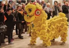  ?? MALCOLM COOK ?? Lin and the lion dancers will perform in the lobby of Roy Thomson Hall before a concert on Feb. 24.