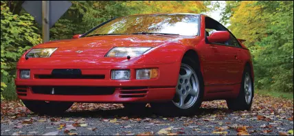  ?? JUSTIN PRITCHARD PHOTOS ?? The Nissan 300ZX helped pave the way to performanc­e autos on the market today.