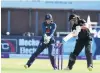  ?? PHOTO: GETTY IMAGES ?? Suzie Bates bats for New Zealand against England in an ODI in Derby yesterday.