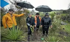  ??  ?? The One Billion Trees programme which would get the thumbs up from climate scientist Gideon Henderson, below.