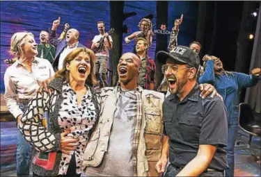  ?? CONTRIBUTE­D PHOTO ?? Members of the cast of “Come From Away.”