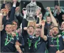  ??  ?? DOUBTS Shamrock Rovers may not get chance to lift the FAI Cup again this year