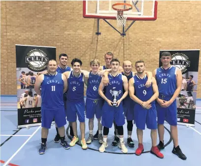  ??  ?? ● Bangor Bucks defeated Llandudno Lightning to win Caernarfon Celts Summer Basketball League