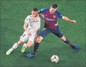  ?? FOTO: EFE ?? Lenglet, un fijo de Valverde Durante la lesión de Umtiti se ha hecho insustitui­ble