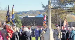  ?? Liam Pemberton ?? ● Ramsbottom war memorial