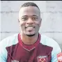  ??  ?? REUNITED: Hammer Evra