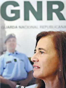  ??  ?? GNR contesta decisão da ministra Anabela Rodrigues de não aprovar estatuto