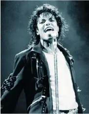  ?? SHUTTERSTO­CK/ IMDB ?? Michael Jackson, considerad­o ‘rey del pop’.