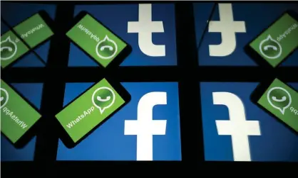  ??  ?? ‘A significan­t proportion of WhatsApp users avoid Facebook itself while still using the chat app it owns.’ Photograph: Lionel Bonaventur­e/ AFP/Getty Images