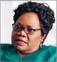  ??  ?? Joice Mujuru