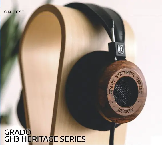 Grado GH3 Heritage Series ヘッドフォン Grado The Hemp Headphones Heritage Series Headphones | Vinyl