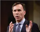  ??  ?? Bill Morneau