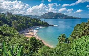  ??  ?? Dreamy: There are peaceful beaches aplenty on Phuket’s popular west coast