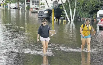  ?? ?? Prevención. Los estragos del huracán Ian aún son recordados en Miami.