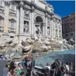  ?? FOTO: DPA ?? Beliebtes Ziel von Münzwürfen: Trevi-Brunnen in Rom.