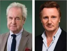  ??  ?? John Banville. Liam Neeson.