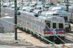  ?? HARRY HAMBURG/AP ?? SEPTA, the Philadelph­ia area’s main transit agency, will get a $317 million grant from the federal government to help buy 200 rail cars.