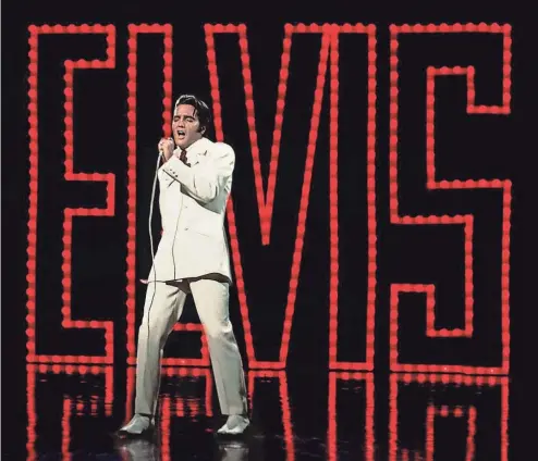  ??  ?? It was a red letter day for Elvis when he appeared in the 1968 NBC-TV special.