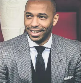  ?? FOTO: TWITTER ?? Thierry Henry ha elegido el Mónaco para su debut como primer entrenador