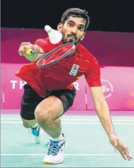  ?? GETTY IMAGES ?? Kidambi Srikanth will next face South Korean Dong Keun Lee.