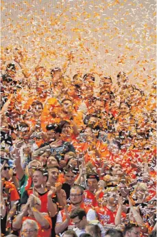  ?? FOTO: IMAGO ?? Die Fans von Ratiopharm Ulm gelten mit als die leidenscha­ftlichsten der Basketball-Bundesliga.