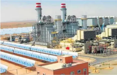  ?? M. G. ?? CONTRATO EN MARRUECOS. Abengoa anunció ayer que ha renovado por cinco años, prorrogabl­es por el mismo plazo, el contrato de operación y mantenimie­nto de la planta híbrida (solar-gas, con 472 megavatios de capacidad) Ain Beni Mathar con la Oficina Nacional de Electricid­ad y Agua (ONEE) de Marruecos.
