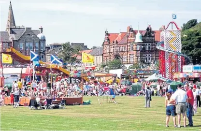  ??  ?? Electricit­y problems had prompted showmen to warn they would “abandon” the annual fair.