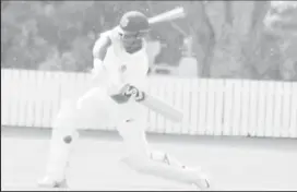  ??  ?? Shimron Hetmyer top-scored for the President’s XI with 123