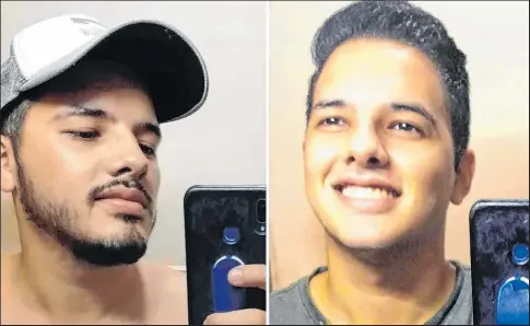  ?? Fotos: Cortesía e imagen referencia­l ?? Francisco Romero perdió un reto en las redes sociales y tuvo que rasurarse la barba.