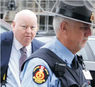  ?? FRED CHARTRAND/THE CANADIAN PRESS ?? The RCMP has released documents that suggest Prime Minister Stephen Harper was aware of a scheme to pay off Mike Duffy’s expenses using party funds. The plan fell through when it was learned the amount was $90,000, not $32,000.