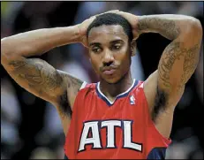 ?? JOHN BAZEMORE / ASSOCIATED PRESS ?? Point guard Jeff Teague scored 20 points against the Heat on Friday.
