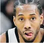  ??  ?? Kawhi Leonard