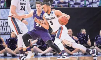  ?? KELVIN KUO, USA TODAY SPORTS ?? That Gonzaga already had a plan in place for him was attractive to Nigel Williams-Ross, right.