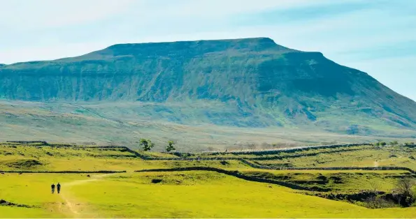  ??  ?? 
Ingleborou­gh. Even its summit crags have exciting names: The Arks, Swine Tail and (our favourite) The Black Shiver. BIG BEAST JON SPARKS/ALAMY PHOTO: