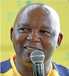  ?? PHOTO: BackpagePi­x ?? PITSO MOSIMANE.