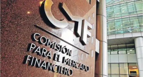  ?? FOTO: REINALDO UBILLA ?? La Comisión para el Mercado Financiero (CMF) fijó para a mediadios de año la puesta en marcha del CAF
