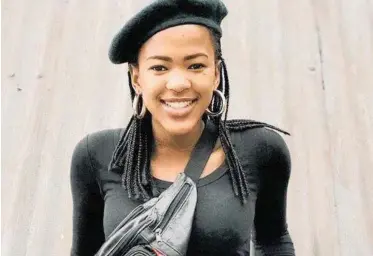  ??  ?? UCT student Uyinene Mrwetyana was murdered.