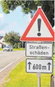  ?? FOTO: LANG ?? Die Ortsdurchf­ahrt von Rohrbach soll saniert werden.