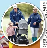  ?? ?? Calls home...Mike Tindall has spoken to his wife Zara and family, above