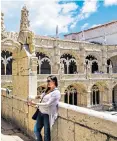  ??  ?? i Holy grail: the Jeronimos Monastery in Belem is a must-see; below, Okulus on Madeira is a luxury escape