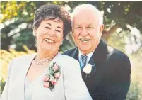  ?? SUPPLIED PHOTO ?? Barbara Schanck, 83, and her husband, Edward, 87, died from COVID-19 just two days apart during an outbreak at Lundy Manor, a long-term-care home in Niagara Falls.
