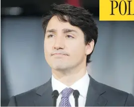  ?? DARRYL DYCK / THE CANADIAN PRESS ?? With a strong focus on terrorism, Wednesday’s NATO summit in Brussels will allow Prime Minister Justin Trudeau to highlight Canada’s contributi­ons to the war on ISIL.