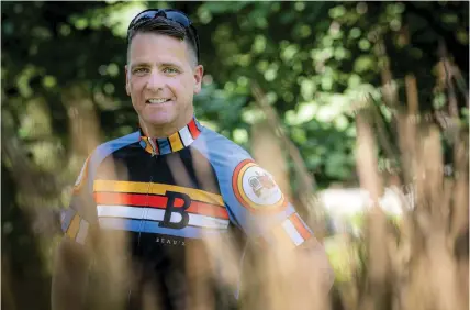  ??  ?? Mark Belanger, director of strategic partnershi­ps at United Way East Ontario, is excited to be taking part in Beau’s Oktoberfes­t Virtual Ride
with his family and friends, where he can align his active lifestyle with raising funds for youth homelessne­ss.